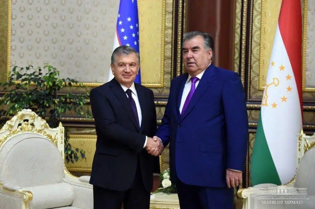 Tajik President Tashkent Visit Uzbekistan Summit