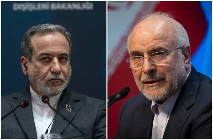 Abbas Araghchi Mohammad Bagher Ghalibaf Iran Officials