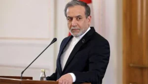 Iranian Foreign Minister Abbas Araghchi speaking about possible Iran US negotiations and regional diplomatic developments