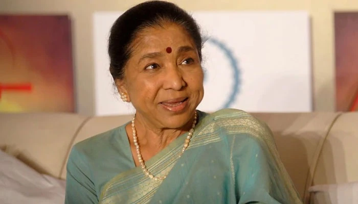 Asha Bhosle legendary Indian playback singer portrait