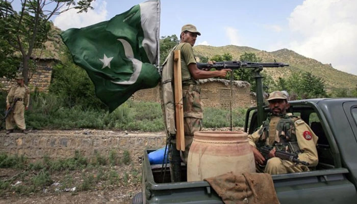 Security forces operation at Pakistan Afghan border