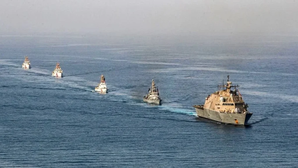 Strait of Hormuz Gulf ports maritime security Iran statement