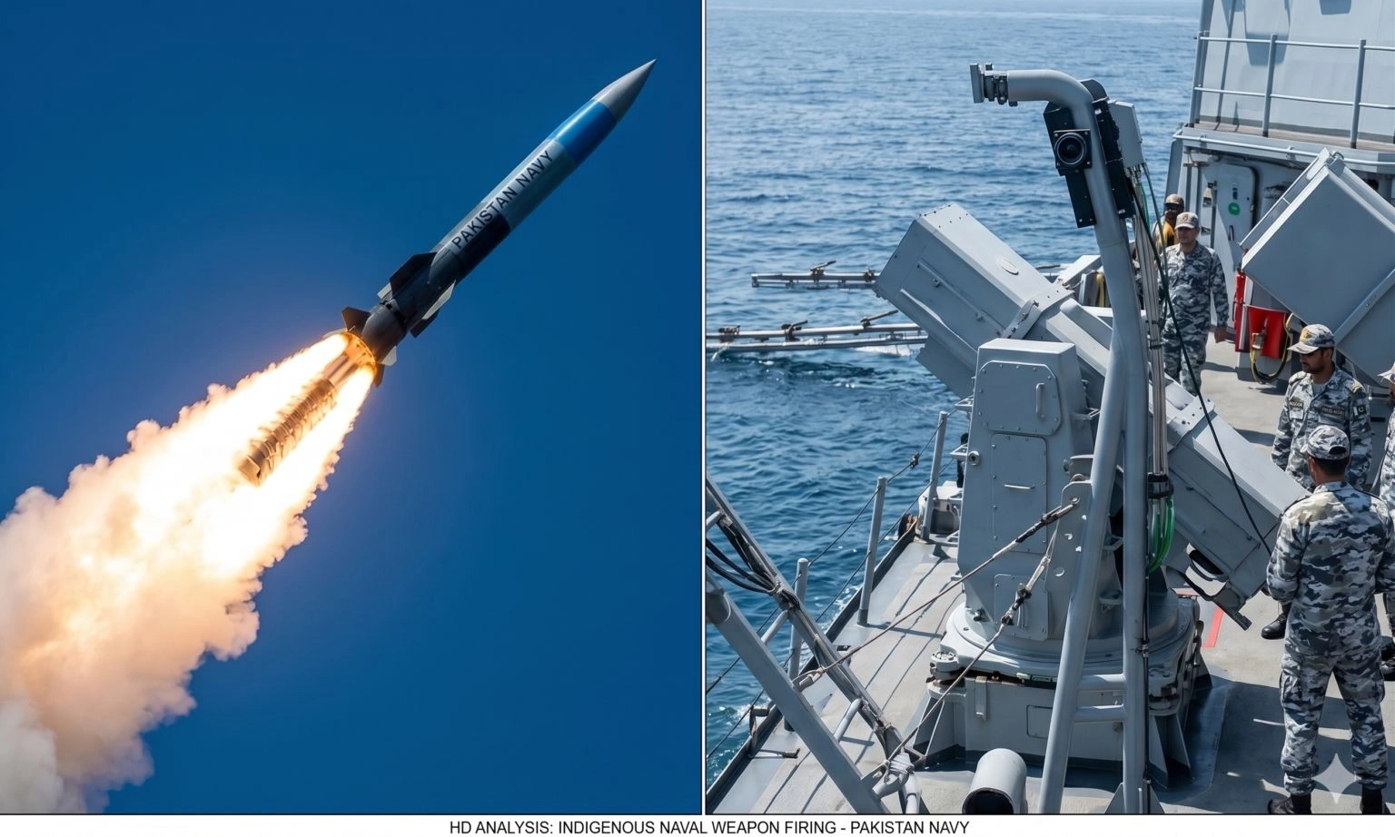 Pakistan Navy missile test maritime defence exercise