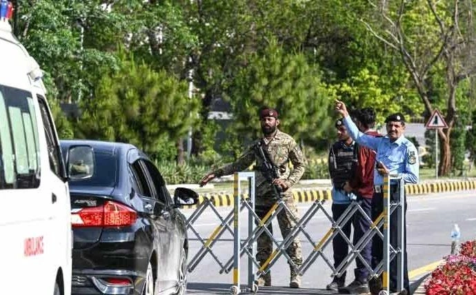 Islamabad security deployment US Iran talks high alert Red Zone