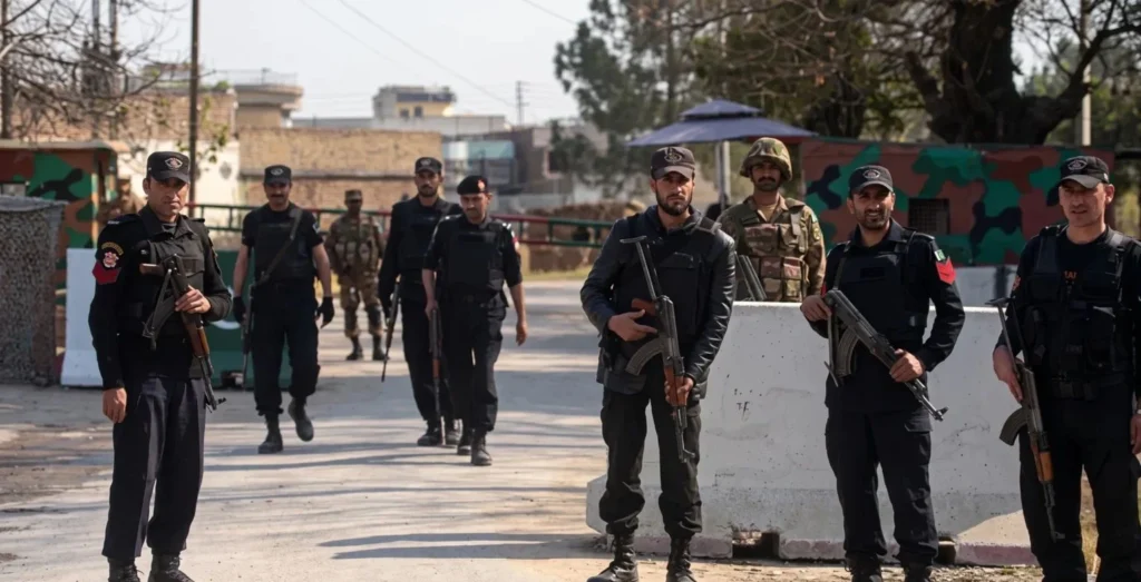 Lakki Marwat security operation forest militants encounter police