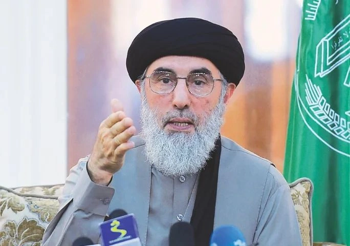 Gulbuddin Hekmatyar Afghanistan political statement elections Taliban criticism