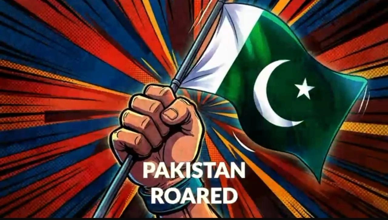 Andy Ross performing rap lyrics about Pakistan leadership and global peace diplomacy