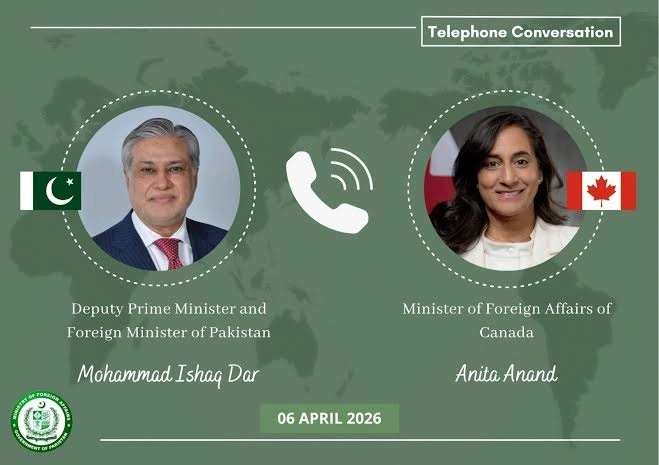 Canada Pakistan foreign ministers phone call diplomacy