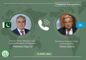 UN Secretary-General Ishaq Dar call Islamabad Talks diplomacy