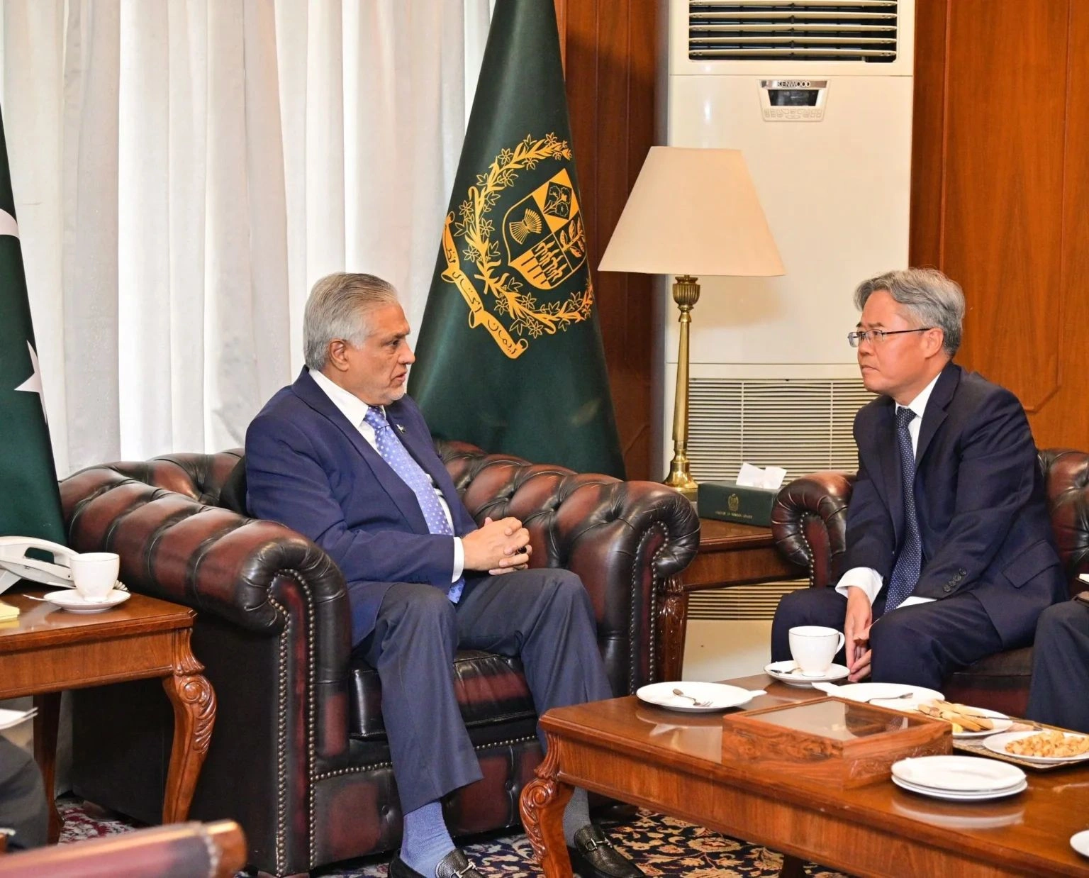 China Pakistan meeting Ishaq Dar Jiang Zaidong diplomacy Islamabad