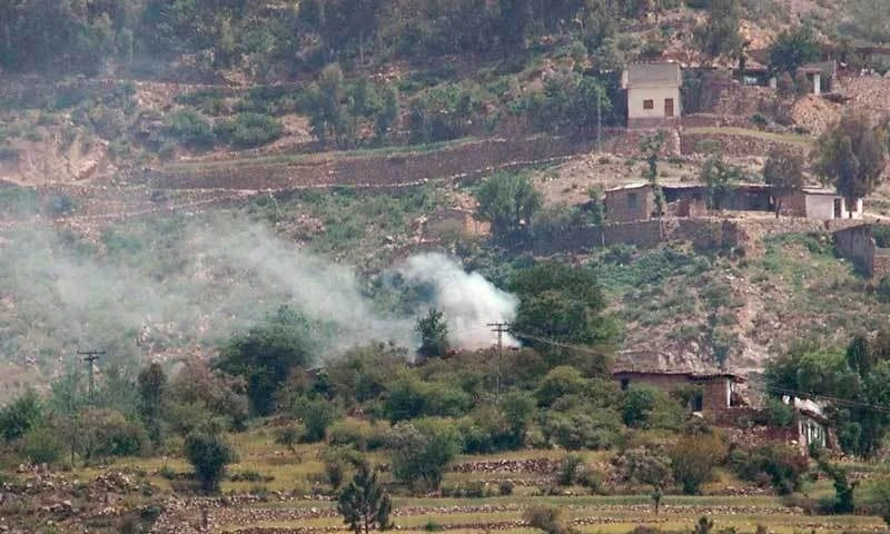 Bajaur Laghari border shelling Afghanistan Kunar civilians injured