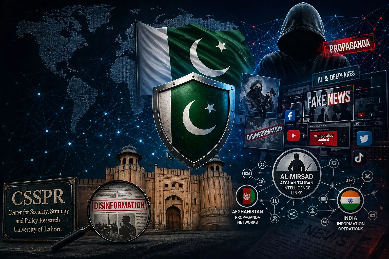 Al-Mirsad digital propaganda network hybrid warfare Pakistan