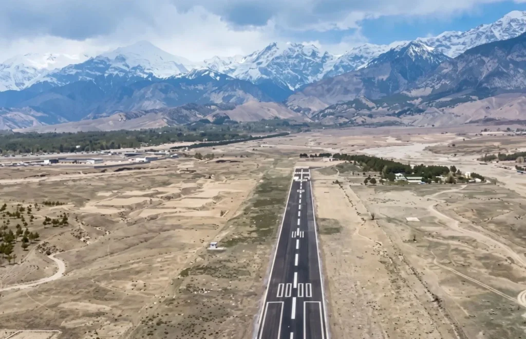 Parachinar airport runway reopening Kurram