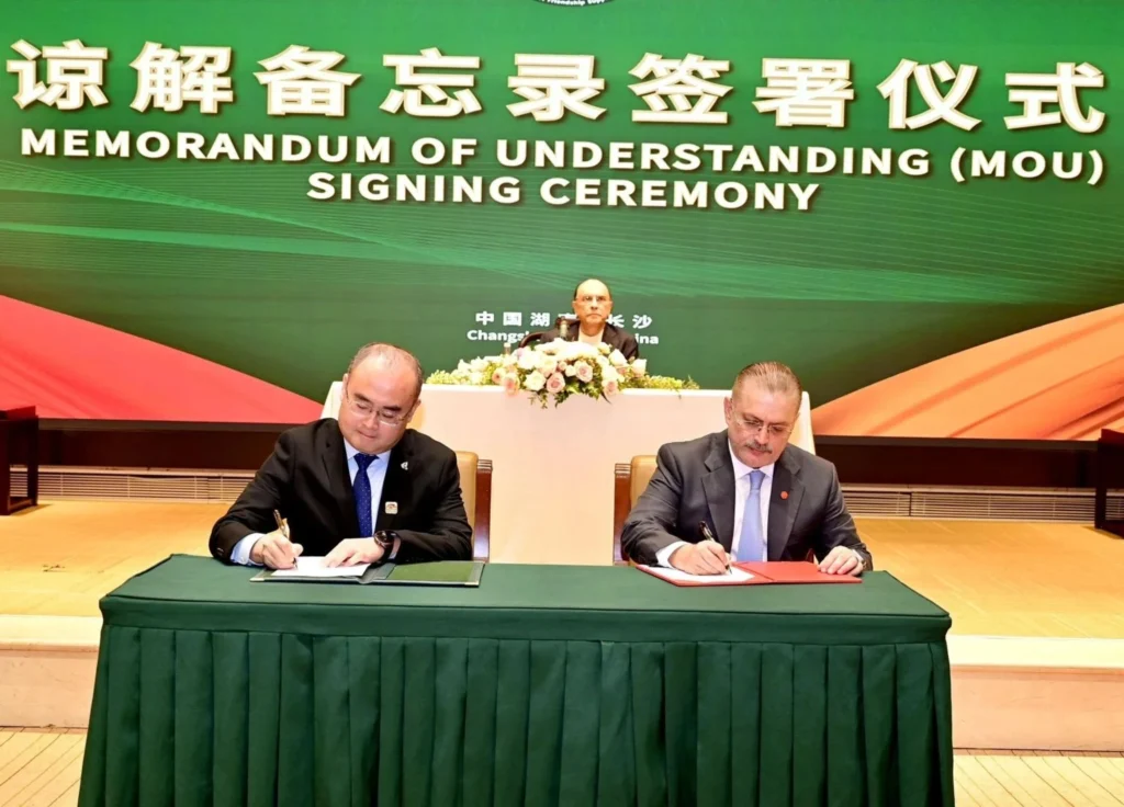 Pakistan China agreements Karachi water agriculture