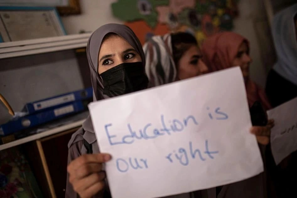 Helmand women education restrictions