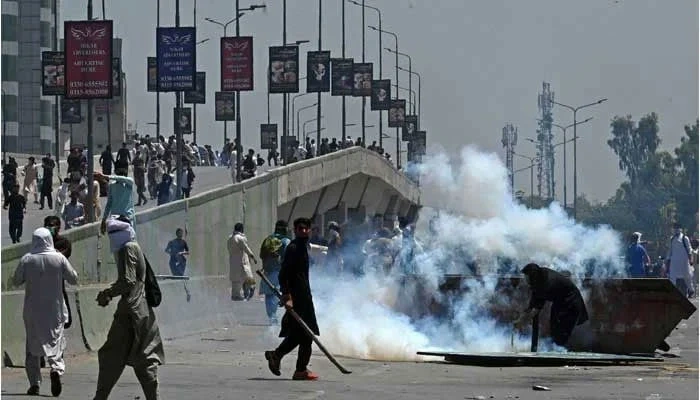 Peshawar court acquitting 74 PTI workers in May 2023 violence case highlighting judicial independence