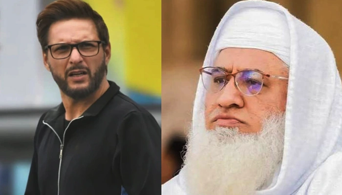 Shahid Afridi reacts to Maulana Idris martyrdom