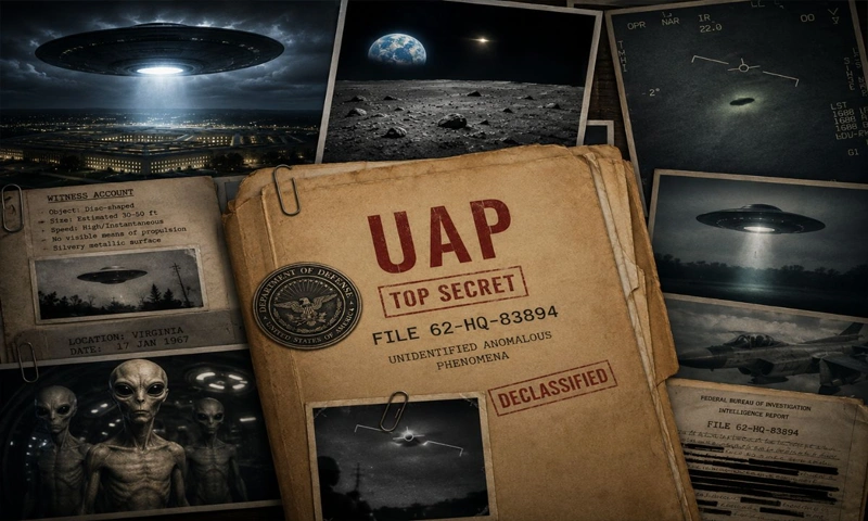Pentagon UFO and UAP secret files