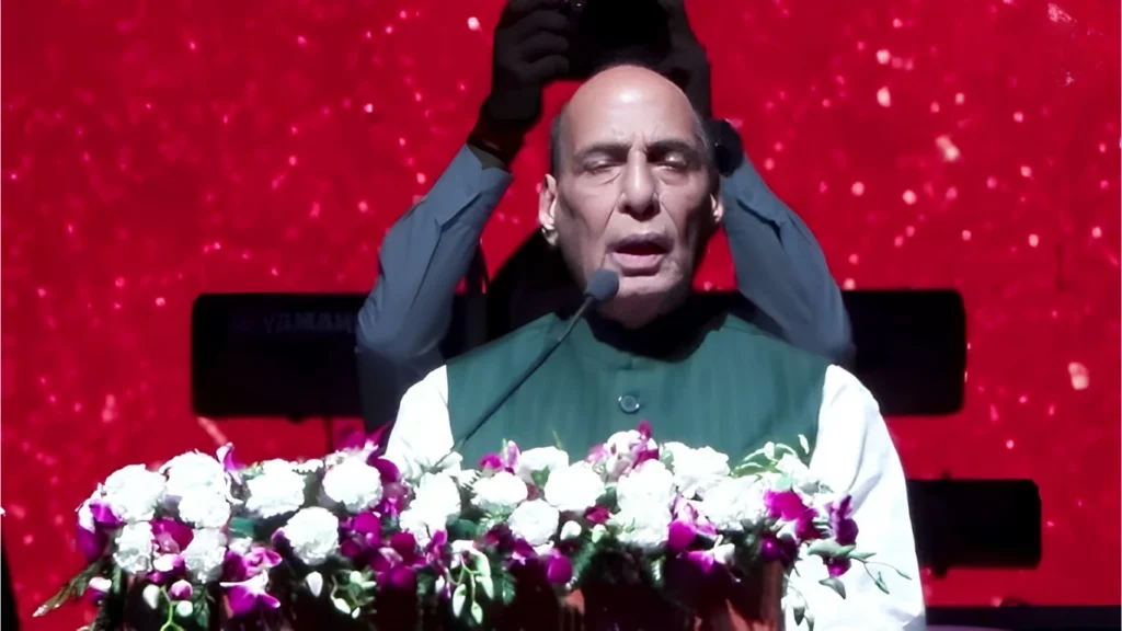 Rajnath Singh address