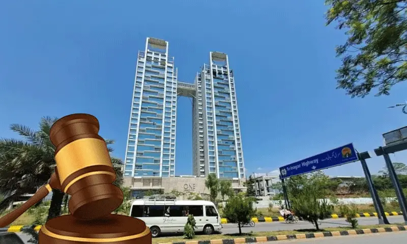 Grand Hyatt Islamabad building legal case