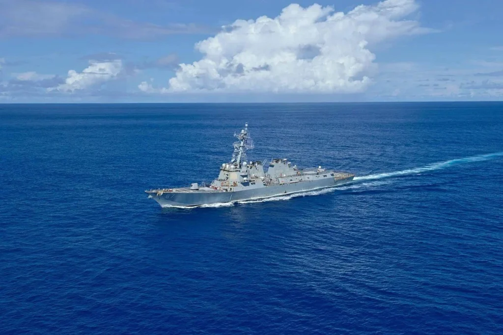 US Iran naval confrontation strikes