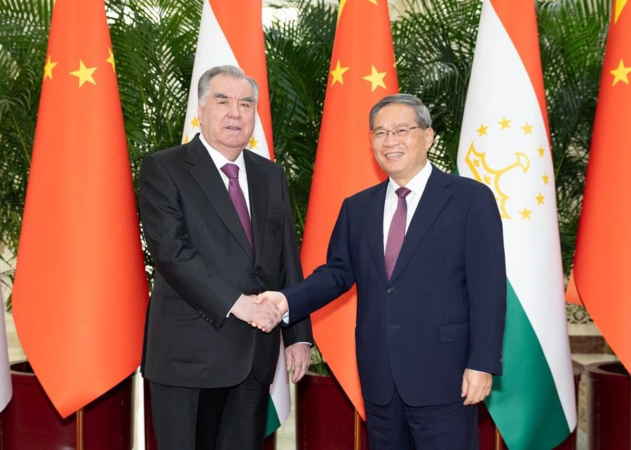 China Tajikistan economic cooperation meeting