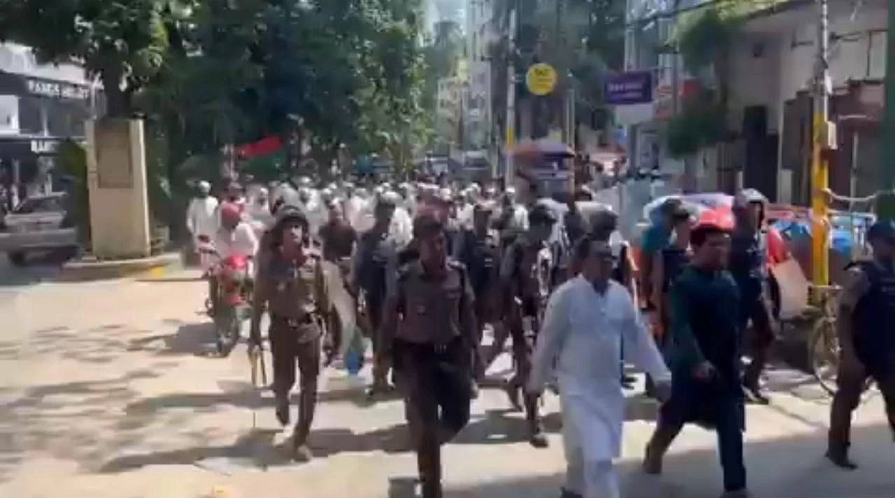 Chittagong protest Hefazat-e-Islam rally