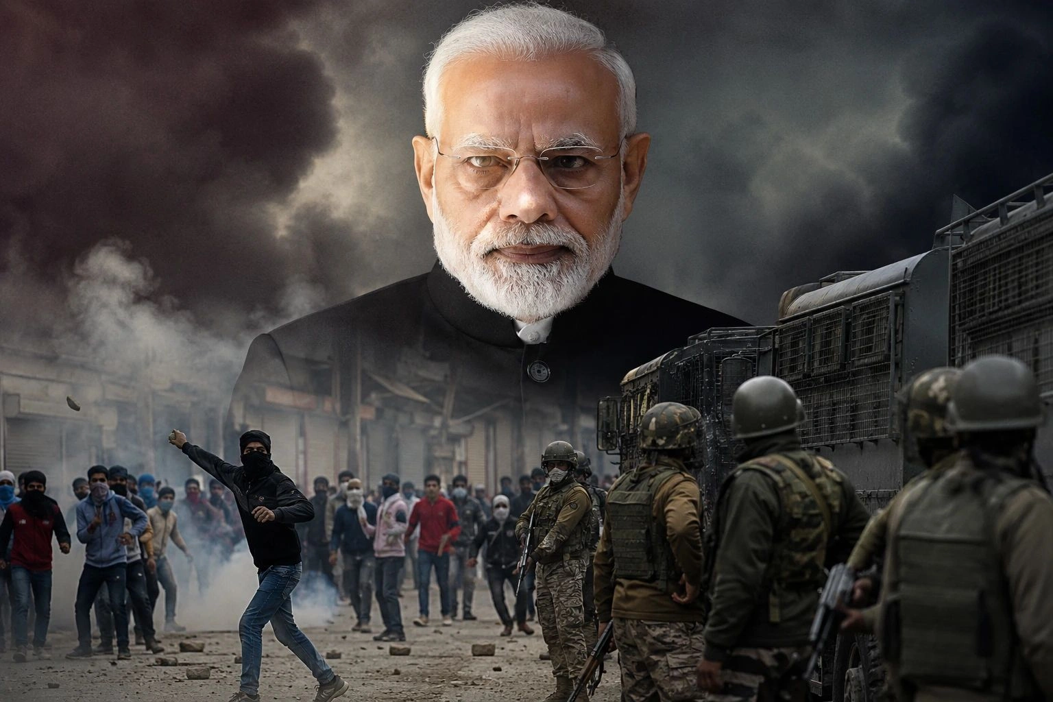 Oslo protest during Modi Norway visit