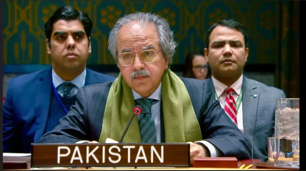 Pakistan UN Security Council Middle East statemen