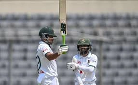 Bangladesh batters dominate Pakistan in Dhaka Test