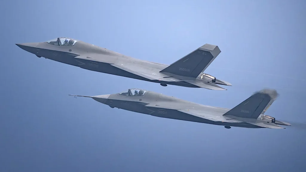 China J-35A stealth fighter Pakistan supply report