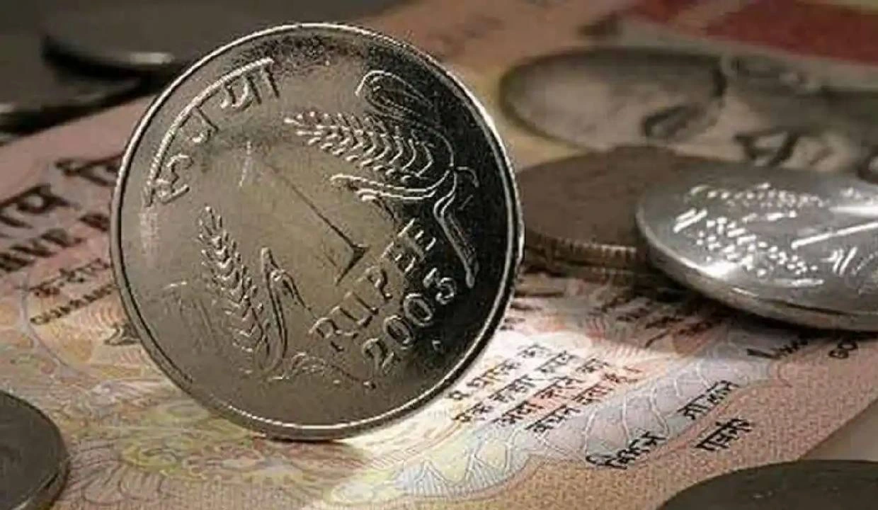 INR hits record low